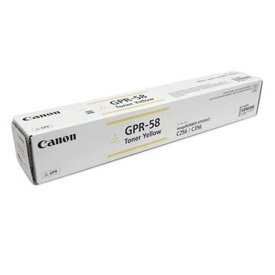 OEM CANON GPR 58 YELLOW TONER - IRADVANCE C256 / 356