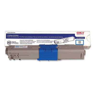 Oki 44469703 (C330 / 530) OEM Toner Cyan 3K