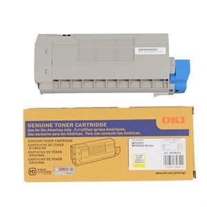 Oki 45396221 (MPS3537 / 4242) OEM Toner Jaune 10K