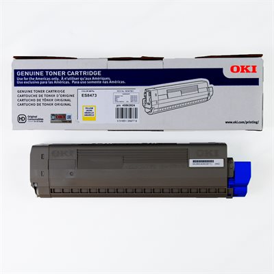 Oki 45862824 (ES8473) OEM Toner Yellow 8.8K