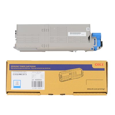 Oki 46490503 OEM Toner Cyan 3K