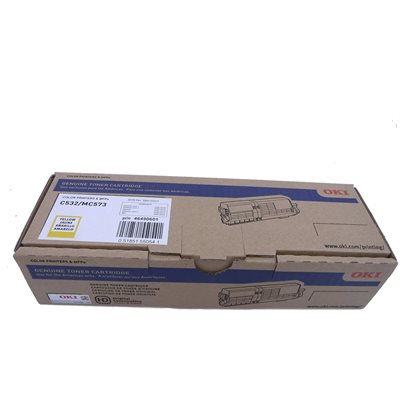 Oki 46490601 OEM Toner Yellow 6K