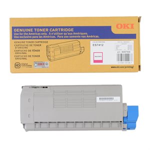 Oki 46507606 (ES7412) OEM Toner Magenta 10K