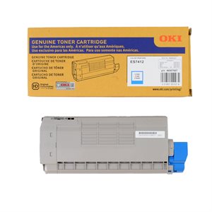 Oki 46507607 (ES7412) OEM Toner Cyan 10K