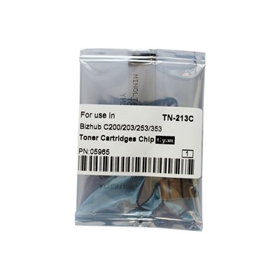 Konica Minolta Toner Chip,C C200--18.5K C203 / 253--19K