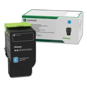 Lexmark 78C10C0 OEM Toner Cyan 1.4K