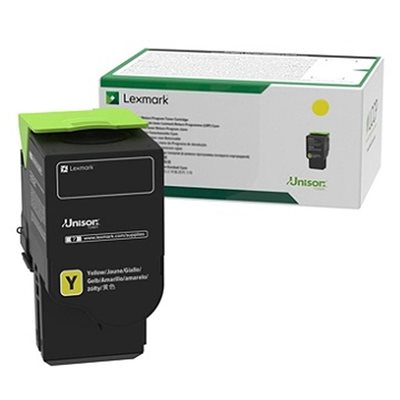 Lexmark 78C10Y0 OEM Toner Yellow 1.4K