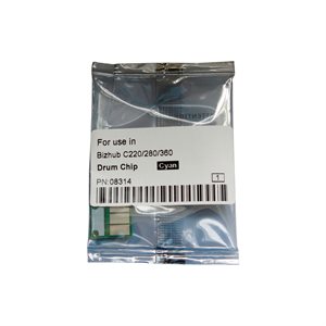 Konica Minolta Drum Chip,CMY C220--55K5857