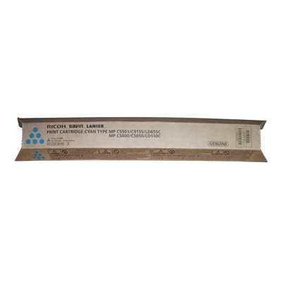 Ricoh Aficio (841287) MP C4000 / MP C5000 OEM Toner Cyan 17K