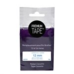 Brother TZe-233 Compatible Premium Tape Bleu / Blanc 12mm