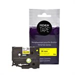 Brother TZe-661 Compatible Premium Tape Noir / Jaune 36mm