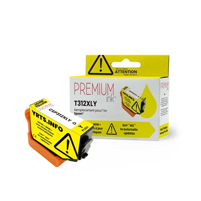 Epson T312XL420 Compatible Premium Ink YRTS Yellow