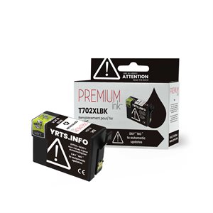 Epson T702XL Compatible Premium Ink YRTS Noir 1.1K