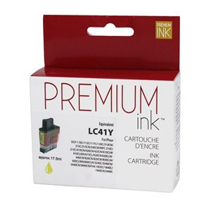 Brother LC41 Compatible Jaune Premium Ink