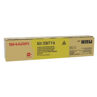 OEM Yellow Toner (MX-70NT) MX5500 / 6200 / 7000