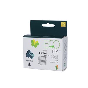 Canon PG40 Reman Noir EcoInk