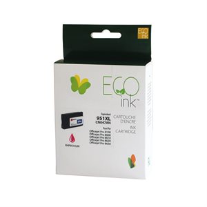 HP 951XL Magenta reman. EcoInk