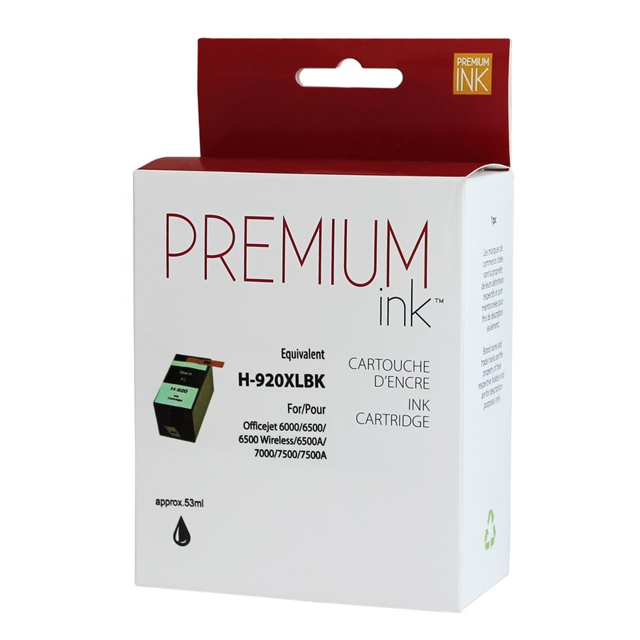 Hp No 920xl Cd975a Compatible Black Premium Ink Xl 49ml 5059