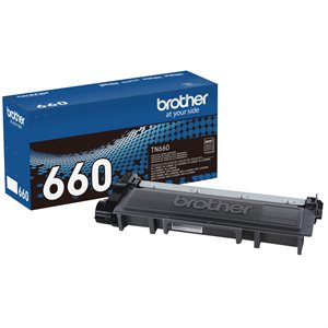 Brother TN660 OEM Noir 2.6K