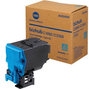 KM Bizhub C3350 / C3850 OEM Toner Cyan 10K