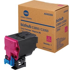 KM Bizhub C3350 / C3850 OEM Toner Magenta 10K