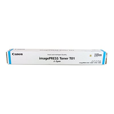 OEM CANON T01C CYAN TONER CARTRIDGE